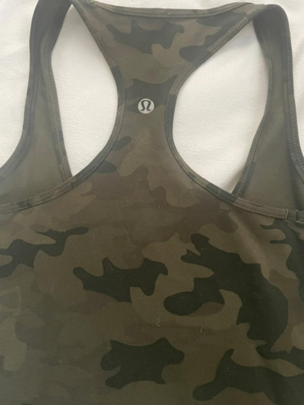 Lululemon Women's Cool Racerback Tank Top, Camo, Size S - Picture 3 of 5